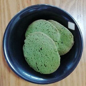 ホットケーキミックスで抹茶クッキー☆